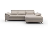 sit&more Hoekbank Cabrio 2 nierkussens, pocketvering, optionele bedfunctie en opbergruimte
