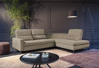 Ada Trendline Ecksofa Louis, Breite 260 cm, inkl. Rückenlehnenverstellung, wahlweise mit Bettfunktion