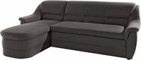 Domo Collection Ecksofa Lale, mit Recamiere, wahlweise mit Bettfunktion