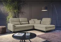 Ada Trendline Ecksofa Louis, Breite 286 cm, inkl. Rückenlehnenverstellung, wahlweise mit Bettfunktion