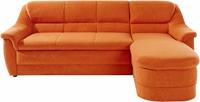 Domo Collection Ecksofa Lale, mit Recamiere, wahlweise mit Bettfunktion