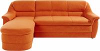 Domo Collection Ecksofa Lale, mit Recamiere, wahlweise mit Bettfunktion