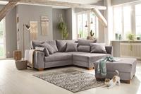 Home affaire Ecksofa Kerstin Luxus, mit besonders hochwertiger Polsterung für bis zu 140 kg pro Sitzfläche