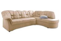 Domo Collection Ecksofa Papenburg, mit Ottomane, wahlweise mit Bettfunktion