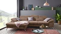 sit&more Hoekbank Scorpio L-vorm inclusief zitdiepteverstelling, naar keuze met verstelbaar hoofdeind
