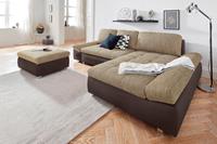 Sit&More Ecksofa Fabona, wahlweise mit Bettfunktion, Bettkasten und Armteilfunktion