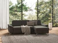 sit&more Hoekbank Padua inclusief zitdiepteverstelling, armleuning en binnenvering