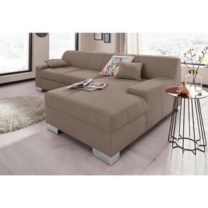 DOMO collection Hoekbank Bero optioneel met bedfunctie