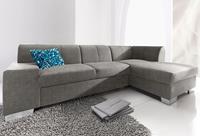 Domo Collection Ecksofa Star, wahlweise mit Bettfunktion