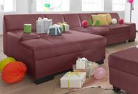 DOMO collection Ecksofa "Norma", wahlweise mit Bettfunktion