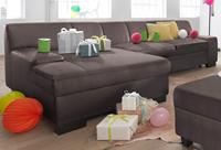 Domo Collection Ecksofa Norma Top, wahlweise mit Bettfunktion