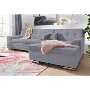 DOMO collection Hoekbank Aversa optioneel met bedfunctie