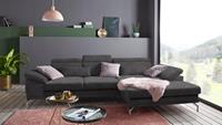 sit&more Hoekbank Scorpio L-vorm inclusief zitdiepteverstelling, naar keuze met verstelbaar hoofdeind