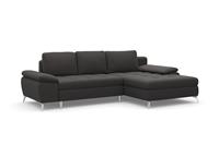 sit&more Hoekbank Latigo L-vorm met récamier, naar keuze met slaapfunctie en bedkist