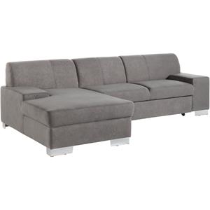 Domo Collection Ecksofa Star, wahlweise mit Bettfunktion