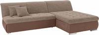 Domo Collection Ecksofa Baxter, wahlweise mit Bettfunktion und Bettkasten