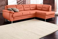sit&more Hoekbank Mailand L-vorm optioneel met slaapfunctie