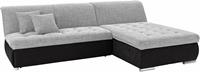 Domo Collection Ecksofa Baxter, wahlweise mit Bettfunktion und Bettkasten
