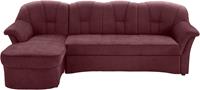 Domo Collection Ecksofa Papenburg, in großer Farbvielfalt, wahlweise mit Bettfunktion