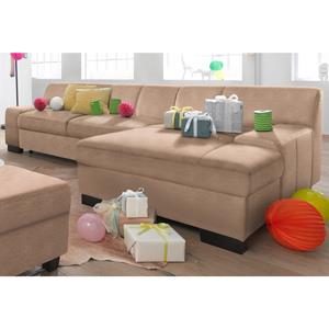 Domo Collection Ecksofa Norma, wahlweise mit Bettfunktion