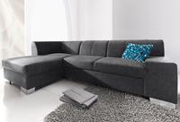 Domo Collection Ecksofa Star, wahlweise mit Bettfunktion