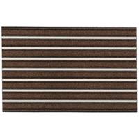Pergamon Fußmatte Sauberlauf Alu Mat, Braun, 48x75 cm