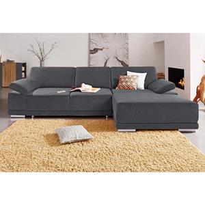sit&more Hoekbank met xl-récamier, naar keuze met slaapfunctie