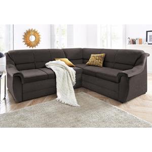 Domo Collection Ecksofa Lale, mit langem Schenkel, wahlweise mit Bettfunktion