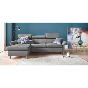 Exxpo - Sofa Fashion Ecksofa, inkl. Kopf- bzw. Rückenverstellung, wahlweise mit Bettfunktion und Bettkasten