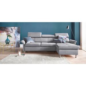 Exxpo - Sofa Fashion Ecksofa, inkl. Kopf- bzw. Rückenverstellung, wahlweise mit Bettfunktion und Bettkasten