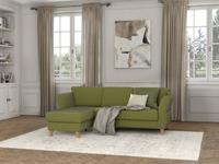sit&more Hoekbank Visby Naar keuze met slaapfunctie en bedkist, vrij plaatsbaar, met binnenvering, ook te bestellen in de bijzonder eenvoudig met water te reinigen "Soft clean" bekleding