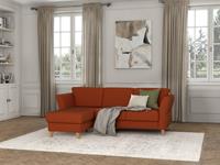 sit&more Hoekbank Visby Naar keuze met slaapfunctie en bedkist, vrij plaatsbaar, met binnenvering, ook te bestellen in de bijzonder eenvoudig met water te reinigen "Soft clean" bekleding