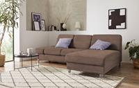 sit&more Hoekbank Clio L-vorm naar keuze met slaapfunctie of uittrekzitting en bedkist, binnenvering