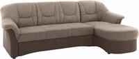 Domo Collection Ecksofa Sarafina, wahlweise mit Bettfunktion, optional mit Federkern
