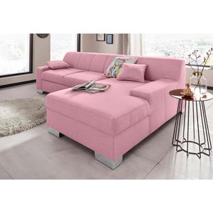 Domo Collection Ecksofa Bero, wahlweise mit Bettfunktion