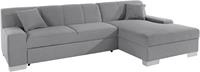 DOMO collection Hoekbank Bero optioneel met bedfunctie