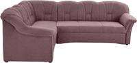 Domo Collection Ecksofa Papenburg, in großer Farbvielfalt, wahlweise mit Bettfunktion, Langer Schenkel links oder rechts bestellbar, frei im Raum stellbar