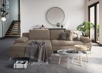 sit&more Hoekbank Latigo L-vorm met mega-récamier, naar keuze met slaapfunctie en bedkist