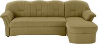 Domo Collection Ecksofa Papenburg, in großer Farbvielfalt, wahlweise mit Bettfunktion