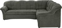 Domo Collection Ecksofa Papenburg, in großer Farbvielfalt, wahlweise mit Bettfunktion, Langer Schenkel links oder rechts bestellbar, frei im Raum stellbar