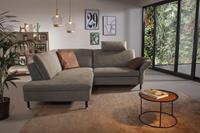 Ada Trendline Ecksofa Janis, inkl. Sitztiefenverstellung und Kopfstütze