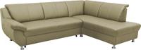 Domo Collection Ecksofa Pilar, mit Ottomane, wahlweise mit Bettfunktion