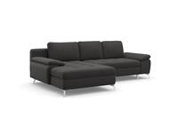 sit&more Hoekbank Latigo L-vorm met récamier, naar keuze met slaapfunctie en bedkist