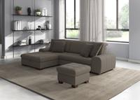 sit&more Hoekbank Luxor L-vorm naar keuze met slaapfunctie, bedkist en verstelbare hoofdsteun