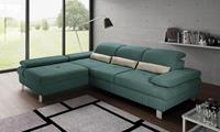 Places Of Style Ecksofa NYON, inklusive Kopfteil- und Armlehnverstellung, wahlweise mit Bettfunktion und Bettkasten