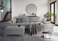 sit&more Hoekbank met mega-récamier, naar keuze met slaapfunctie en bedkist