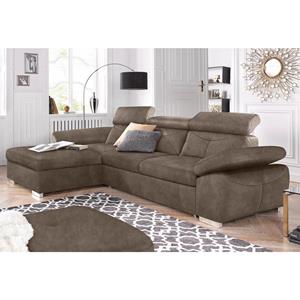 Exxpo - Sofa Fashion Ecksofa, wahlweise mit Bettfunktion und Bettkasten