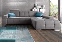 sit&more Hoekbank Mistral L-vorm optioneel met slaapfunctie