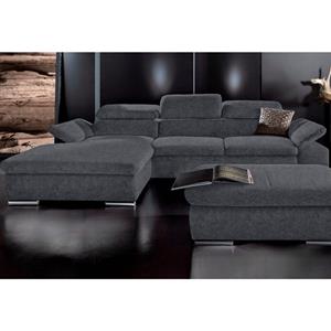 sit&more Hoekbank Pablo L-vorm optioneel met slaapfunctie