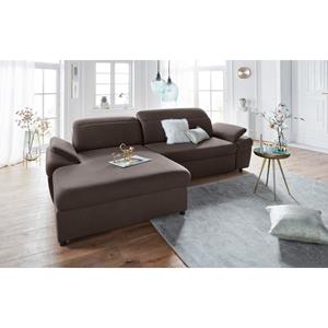 exxpo - sofa fashion Hoekbank naar keuze met slaapfunctie en bedkist